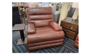 **Kendrick Zero Gravity Power Recliner w/Lumbar - Softee Chestnut