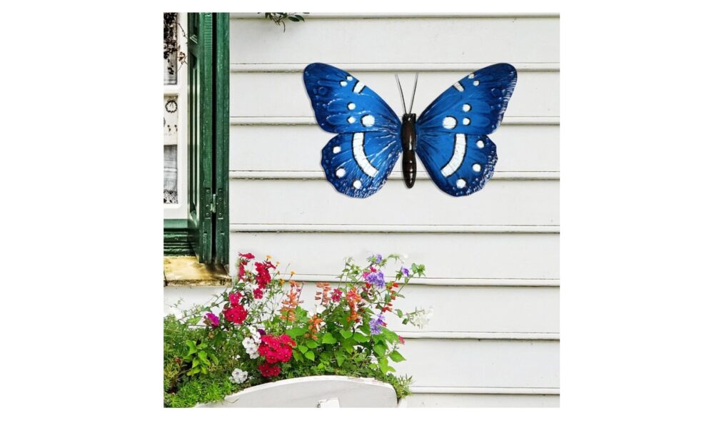 Blue Morpho Butterfly Wall Decor - QQX68092 - Image 3
