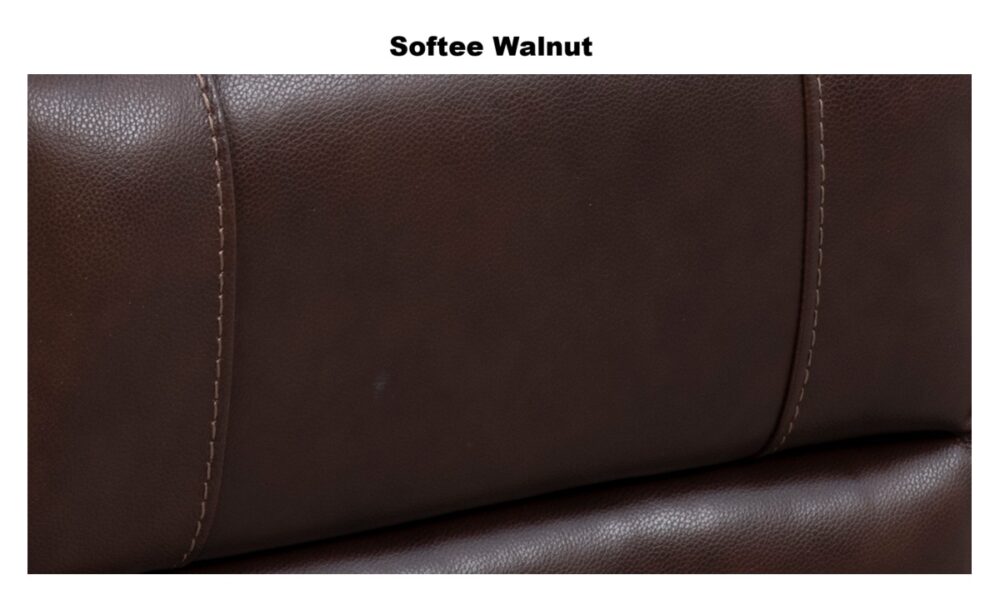 *Brielle Power Reclining Sectional w/LAF Chaise - Softee Walnut - Image 2