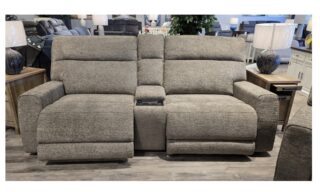 **Titan Power Reclining Loveseat w/Zero Gravity - Sahara Stone