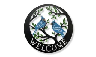 Blue Jays Welcome Metal Art (ACT99276)