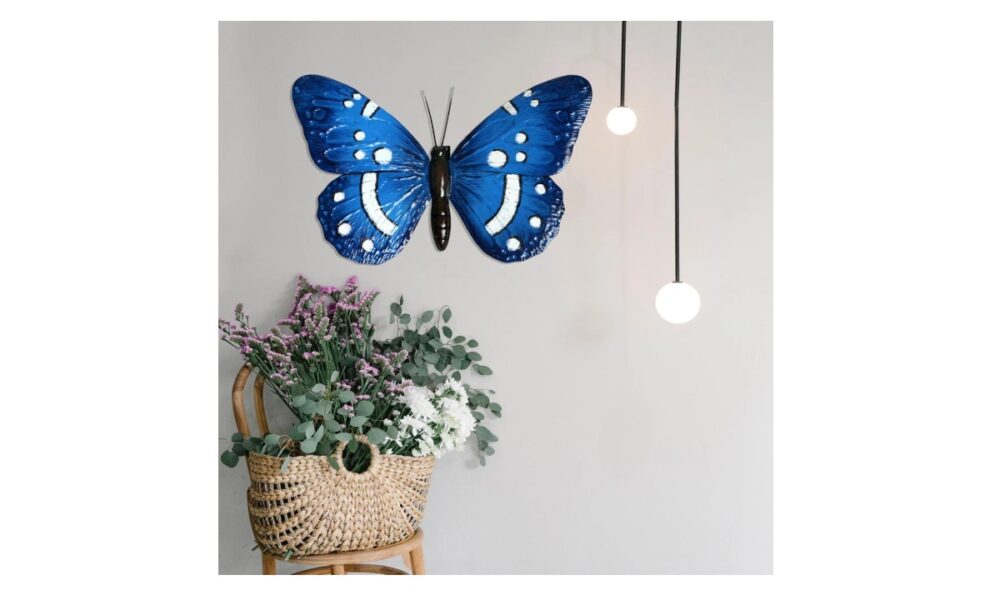 Blue Morpho Butterfly Wall Decor - QQX68092 - Image 2