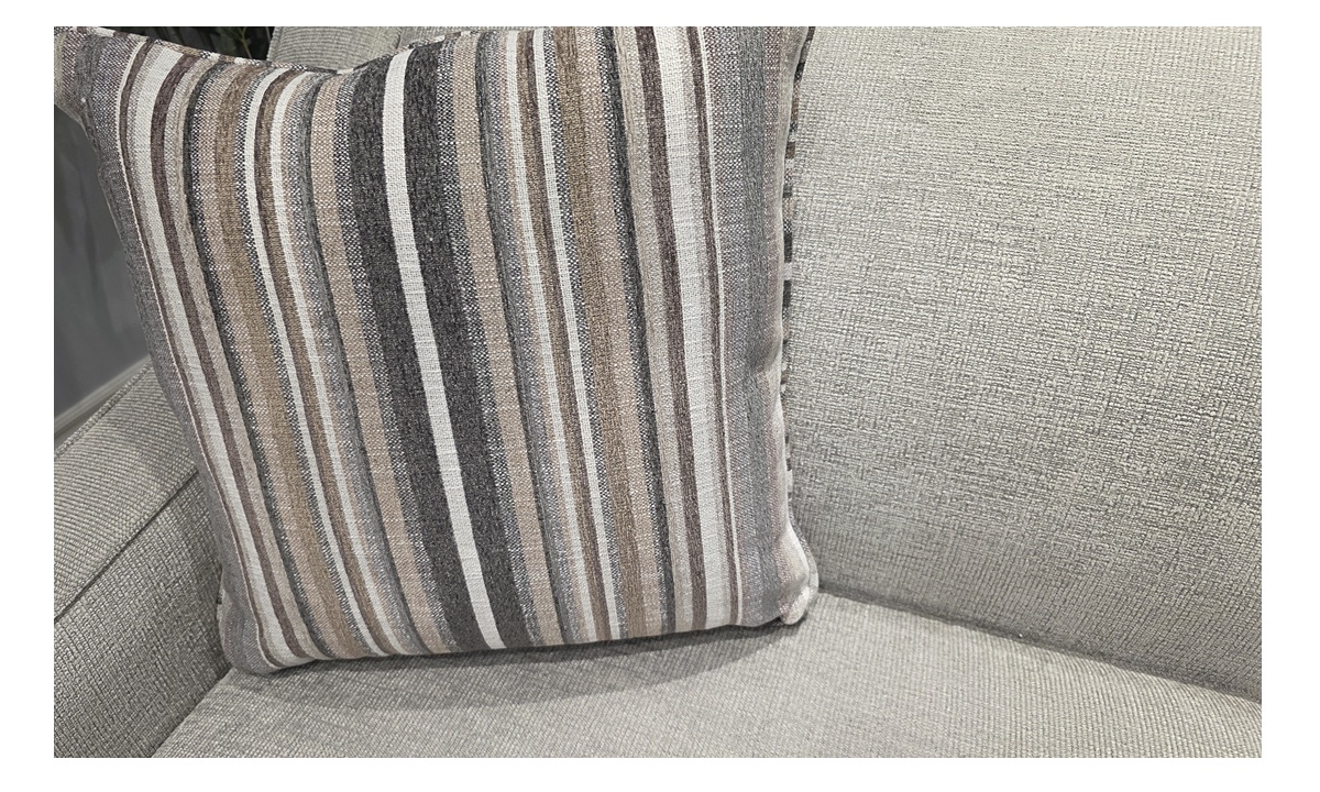 **Superstyle Rebecca Double Sofabed w/Gel Mattress (628) - Albi Platinum - Image 2