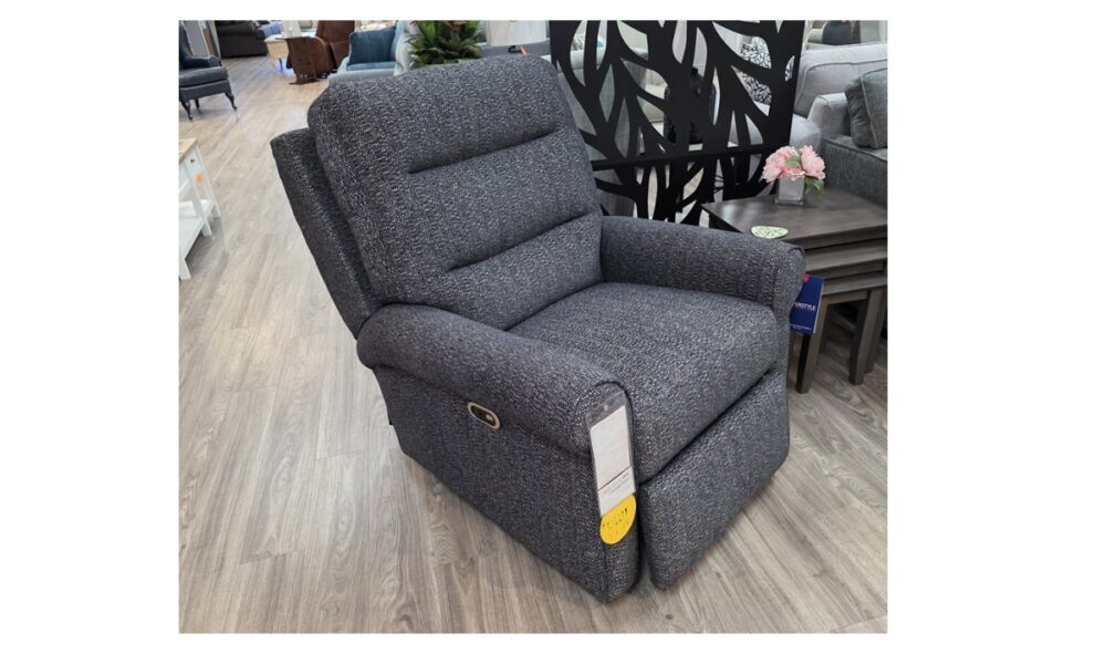 **Superstyle 9508 Swivel Power Recliner - Senchal Midnight - Image 2
