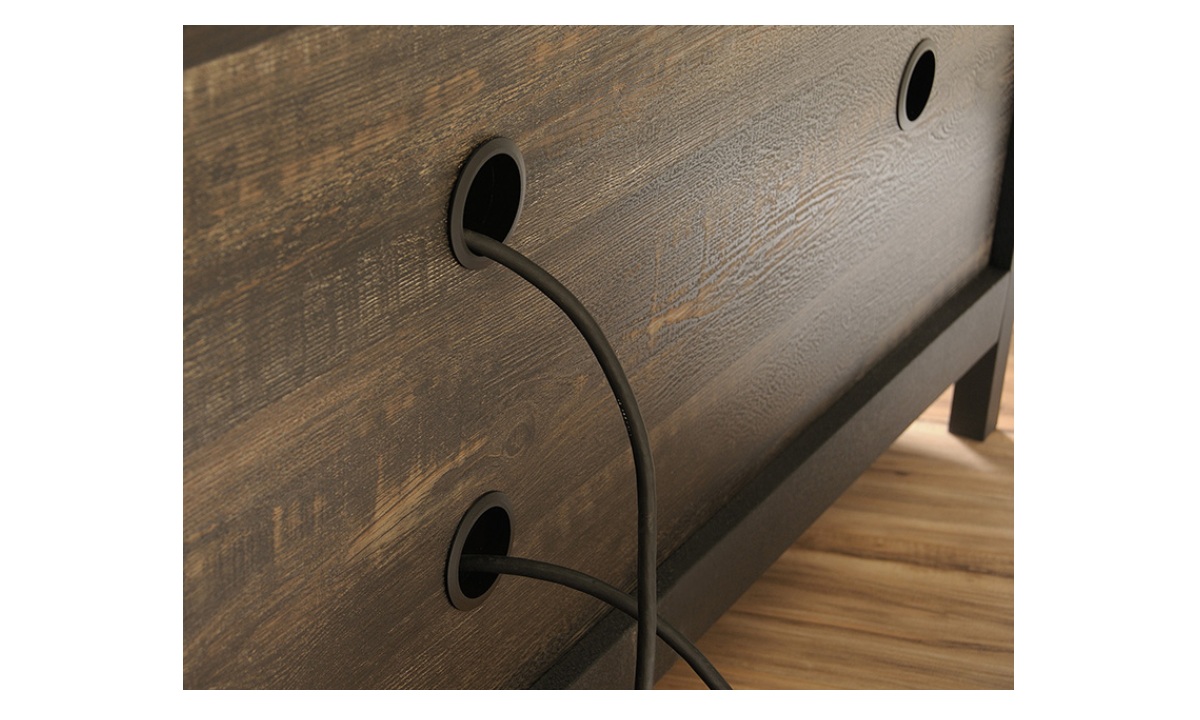 Carbon Oak TV Credenza (425664) - Image 12