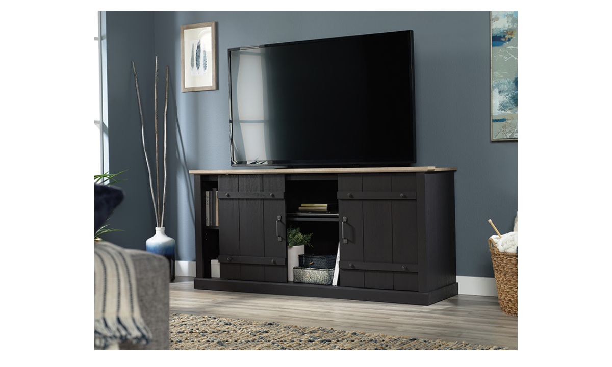Raven Oak TV Credenza (429346) - Image 2