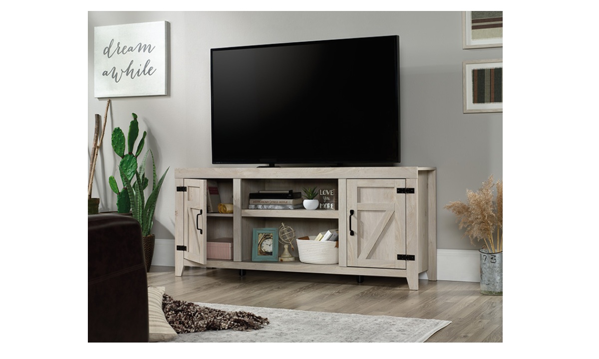 Chalked Chestnut Farmhouse TV Credenza (429575) - Image 2