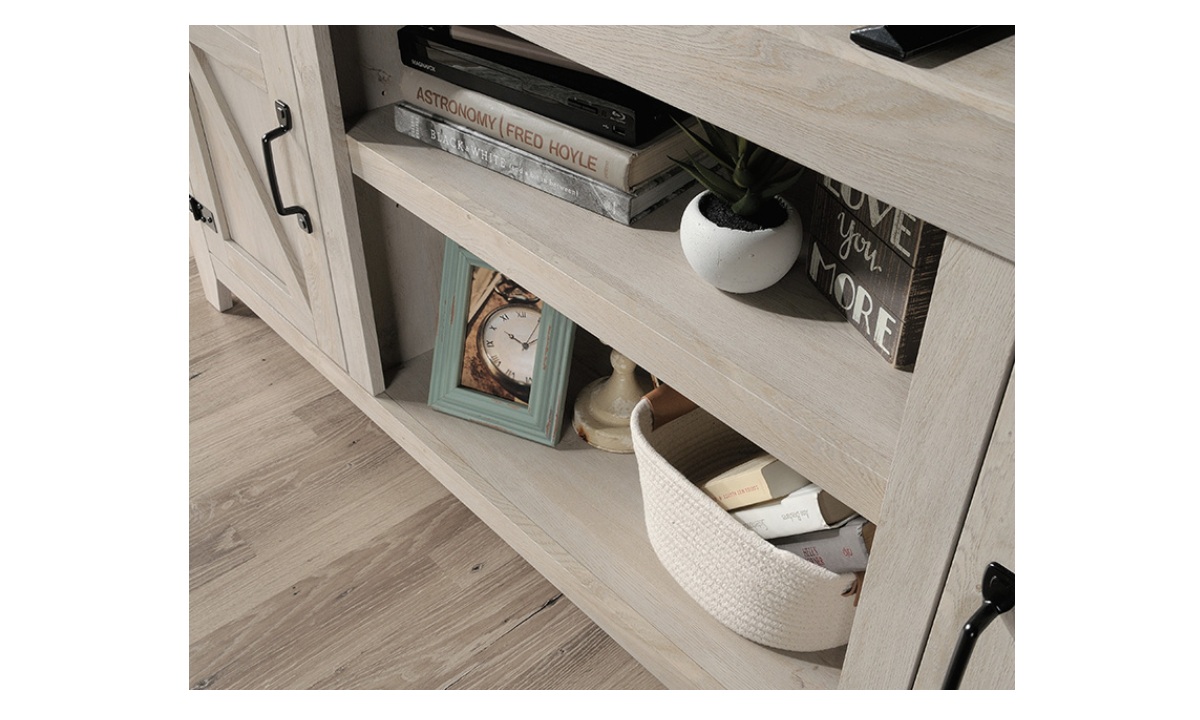 Chalked Chestnut Farmhouse TV Credenza (429575) - Image 7