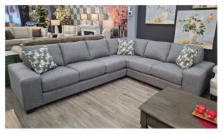 **Superstyle 6053 Sectional - California Charcoal