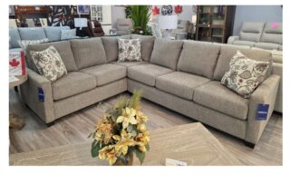 **Superstyle 7002 Sectional - Orion Chestnut