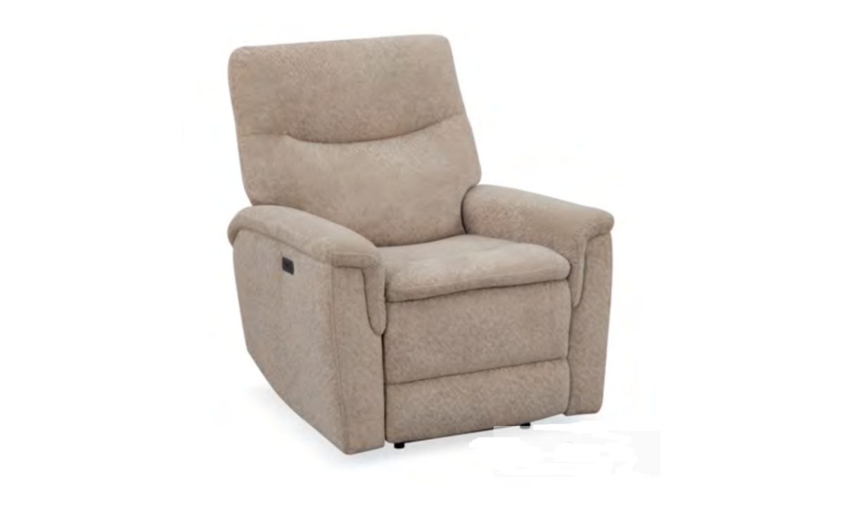 *Cozy Manual Swivel Recliner - Cozy Toast