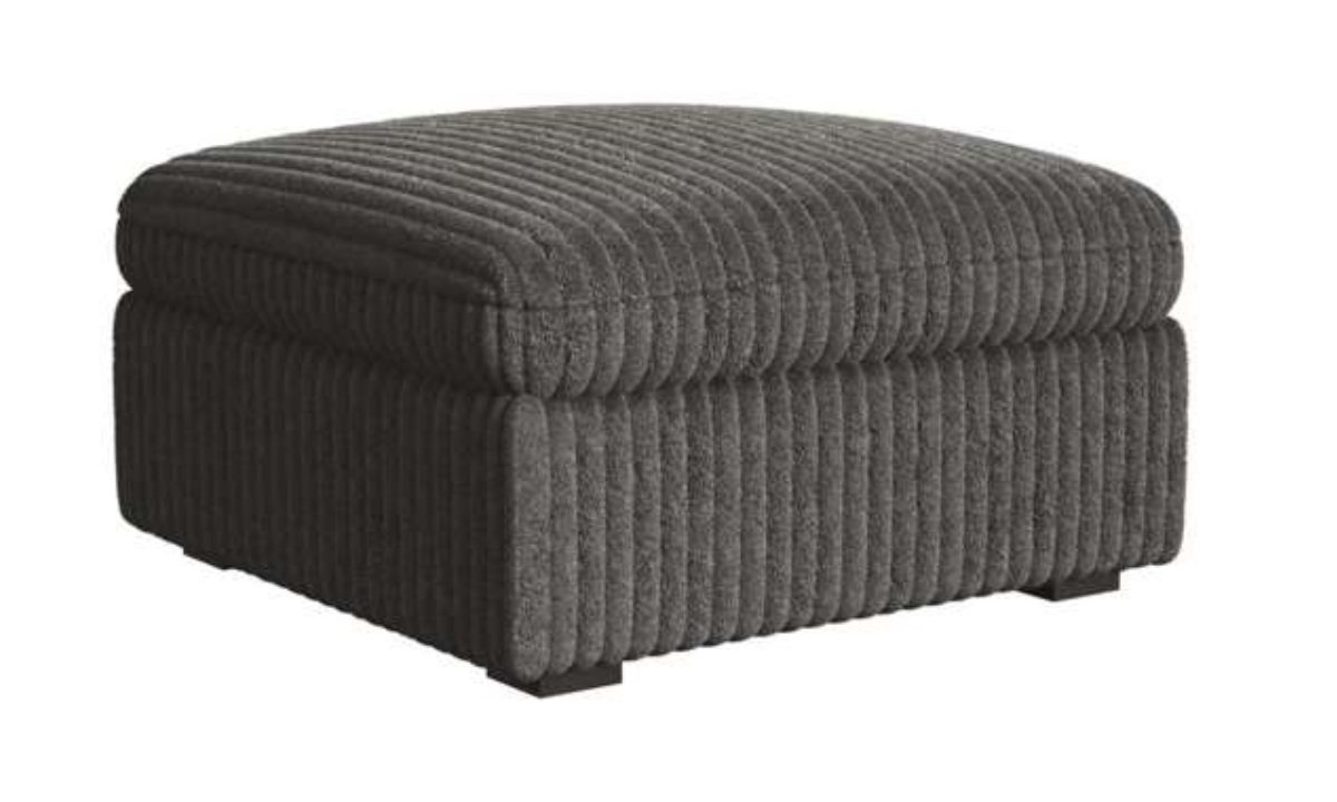 Esprit Ottoman - Grand Cord Charcoal