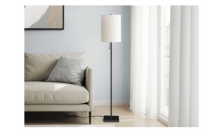 Floor Lamp Black Metal  (I 9758)