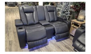 **Neptune Zero Gravity Power Loveseat w/Lumbar - Soho Sapphire