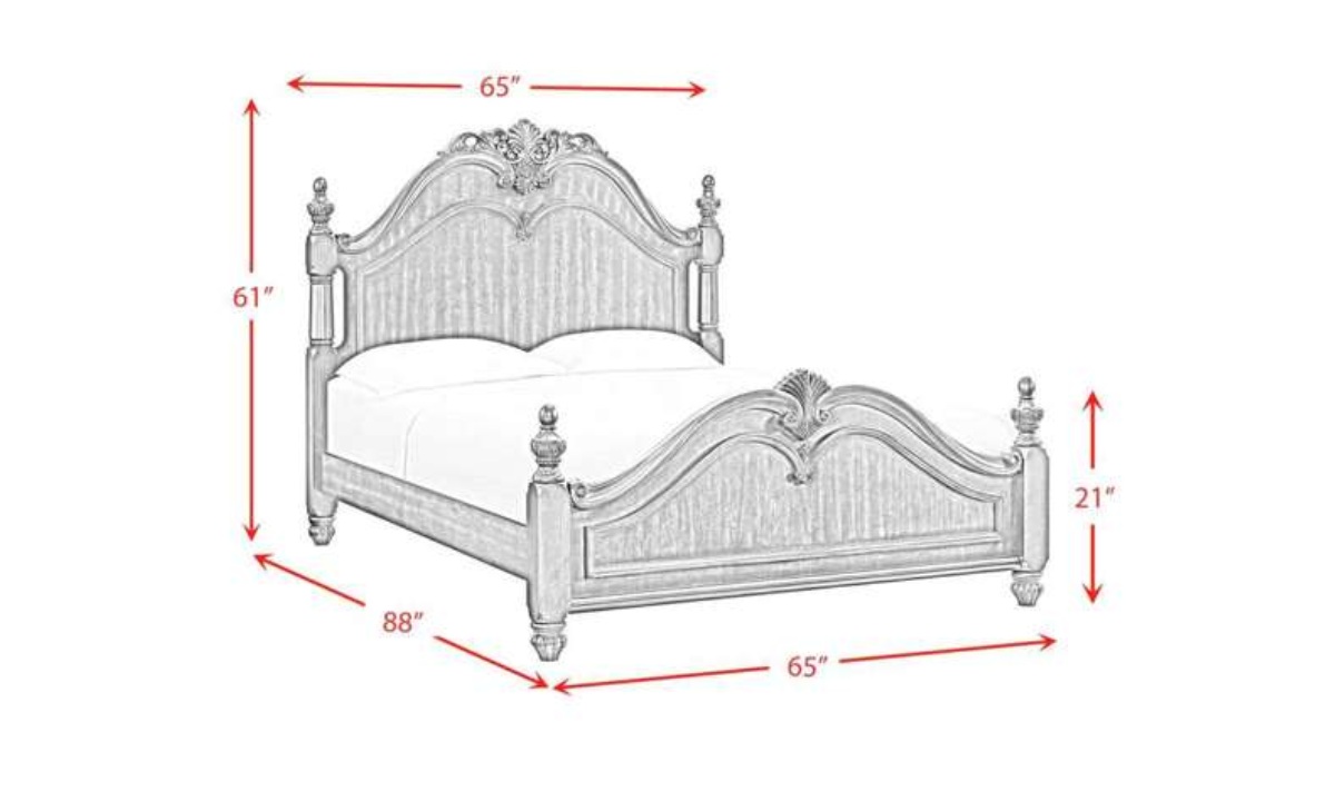 Northridge Queen Bed - Cherry - Image 5