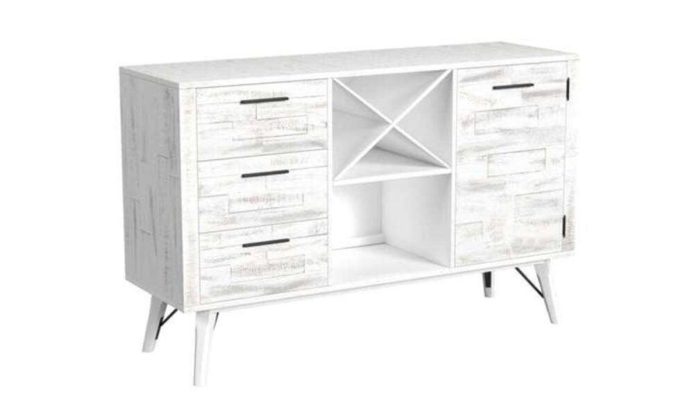 Rogen Rustic Server - Rustic White