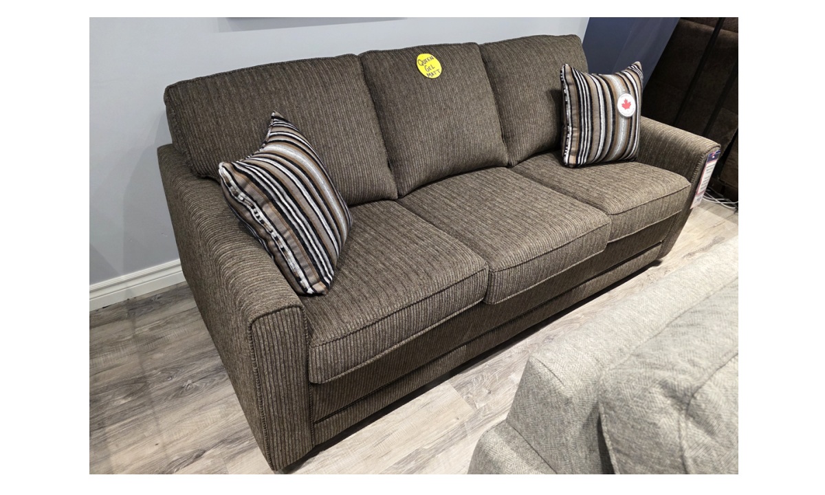 **Superstyle Trinity Queen Sofabed w/Gel Mattress - Mavis Mocha