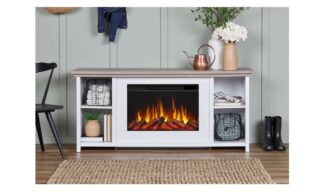 Tramore Mantel Fireplace - White