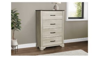 Bleached Oak Chest (I 5264)