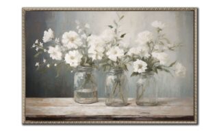 Mason Jar Bouquet (WBG25177)