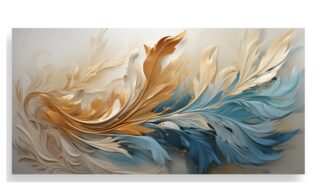 Flaming Feather Painting (BD75572)