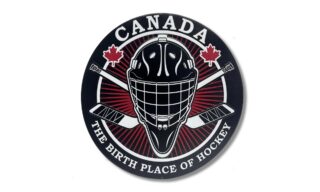 Birth of Hockey - Goalie Metal Art - FYYA94584