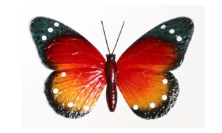 Red Sunrise Butterfly Wall Decor - QQX68093