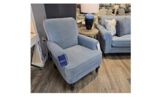 **Superstyle 60-03 Chair - Velour Blue