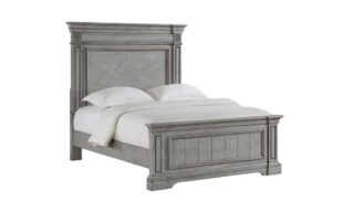 Glenmore Queen Bed- Aged Grey