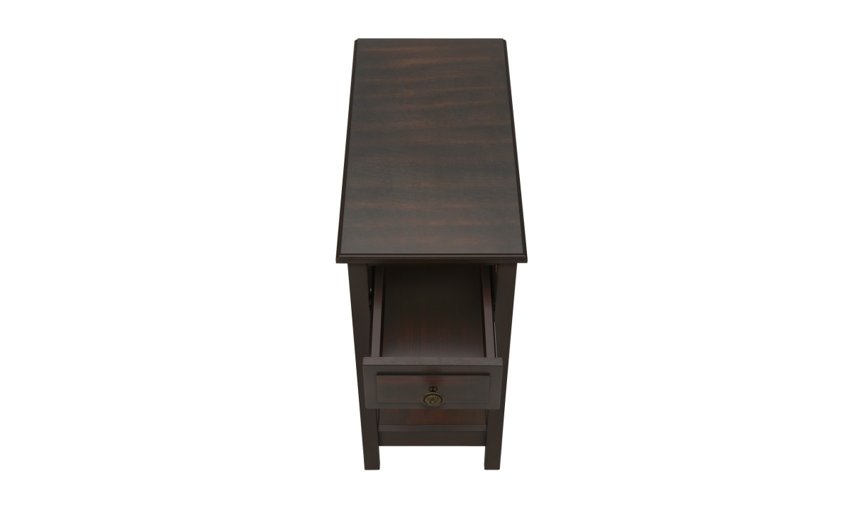 Dark Walnut Accent Table (I 3990) - Image 5