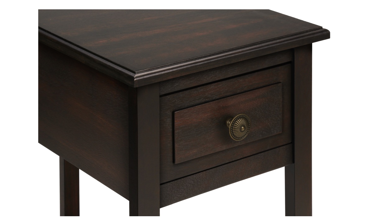 Dark Walnut Accent Table (I 3990) - Image 6