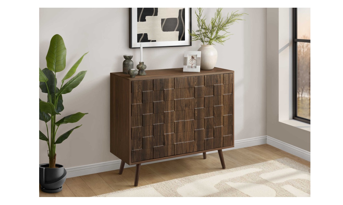 Accent Cabinet - Dark Walnut (I2789)