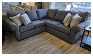 **Superstyle 9515 Sectional - Bondi Charcoal