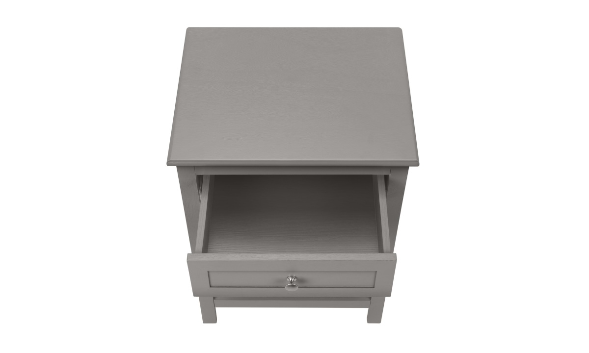 Antique Grey End Table (I 3985) - Image 4