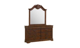 Northridge Dresser and Mirror - Cherry