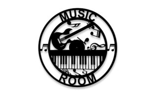 Music Room Wall Art (ZH17452)