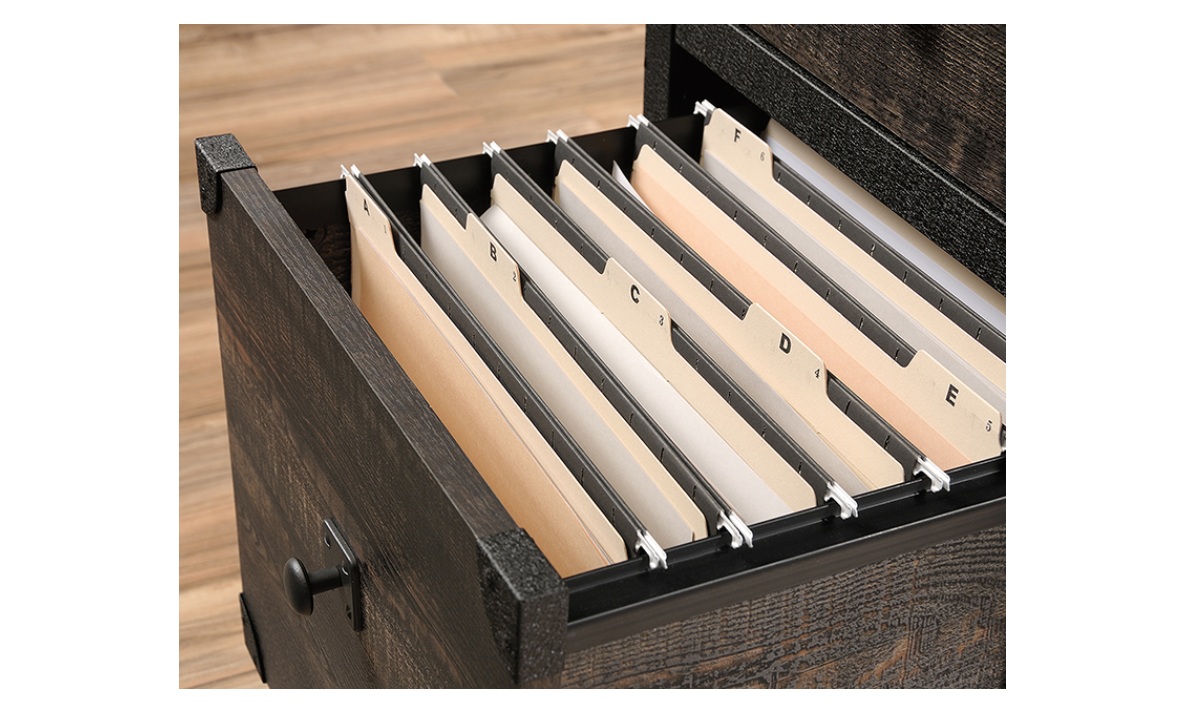 Steel River File Cabinet - Carbon Oak (423974) - Image 8