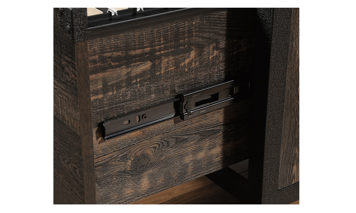 Steel River File Cabinet - Carbon Oak (423974) - Image 9