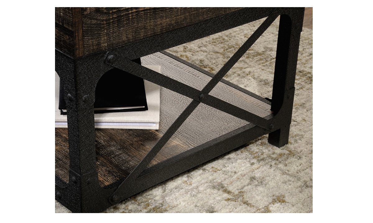 Steel River Lift Top Coffee Table - Carbon Oak (425671) - Image 13