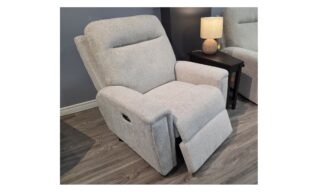 **Superstyle 9520 Swivel Recliner - Siren Steel