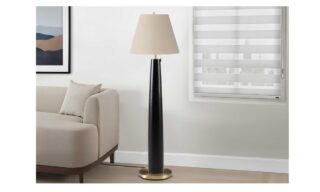 Floor Lamp Black Metal  (I 9683)