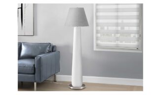 Floor Lamp White Resin  (I 9684)