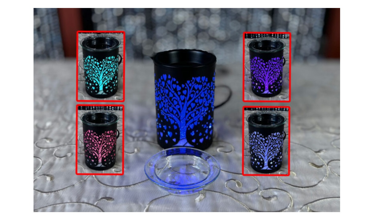 Rotary Dial Lamp - Black Tree (JJ251212)