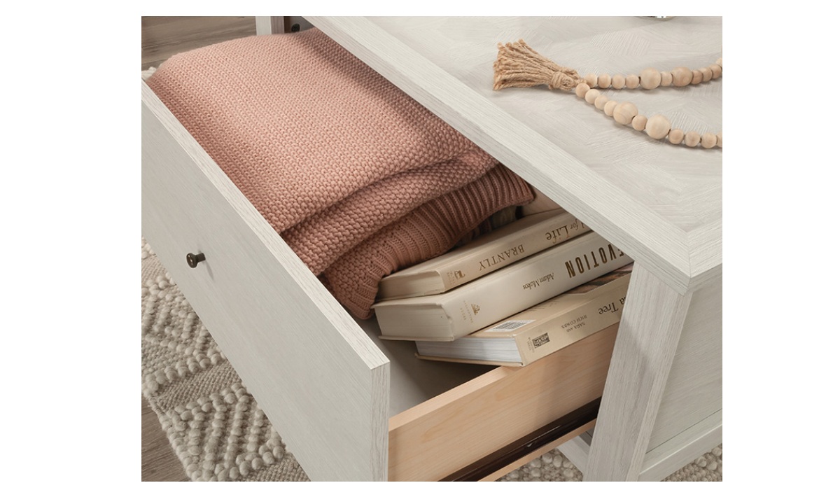 Larkin Ledge Coffee Table w/Storage - Glacier Oak (433723) - Image 6