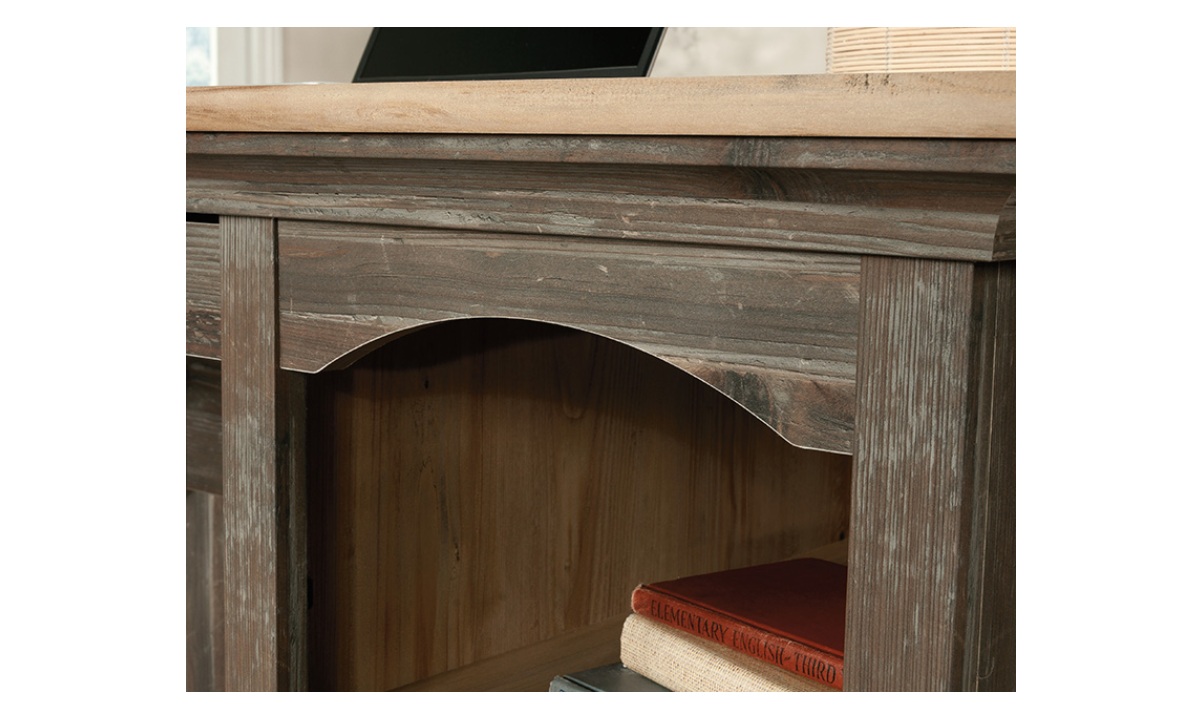 Sonnet Springs Executive Desk - Pebble Pine (434922) - Image 6