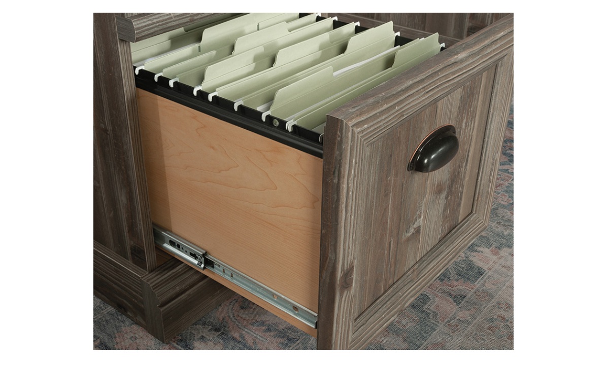 Sonnet Springs Executive Desk - Pebble Pine (434922) - Image 10