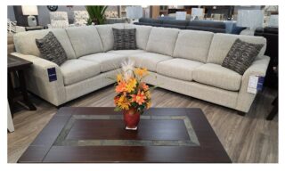 **Superstyle 5101 Sectional - Senchal Ivory
