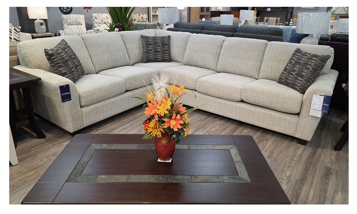 **Superstyle 5101 Sectional - Senchal Ivory