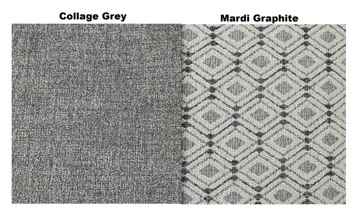 *Superstyle 932 Double Sofabed - Collage Grey - Image 2