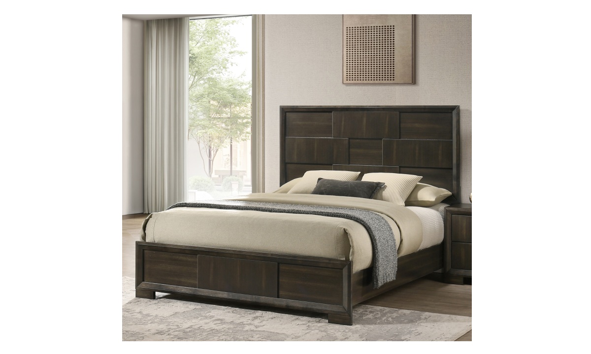 6 Piece Langston Bedroom Set - Espresso - Image 2